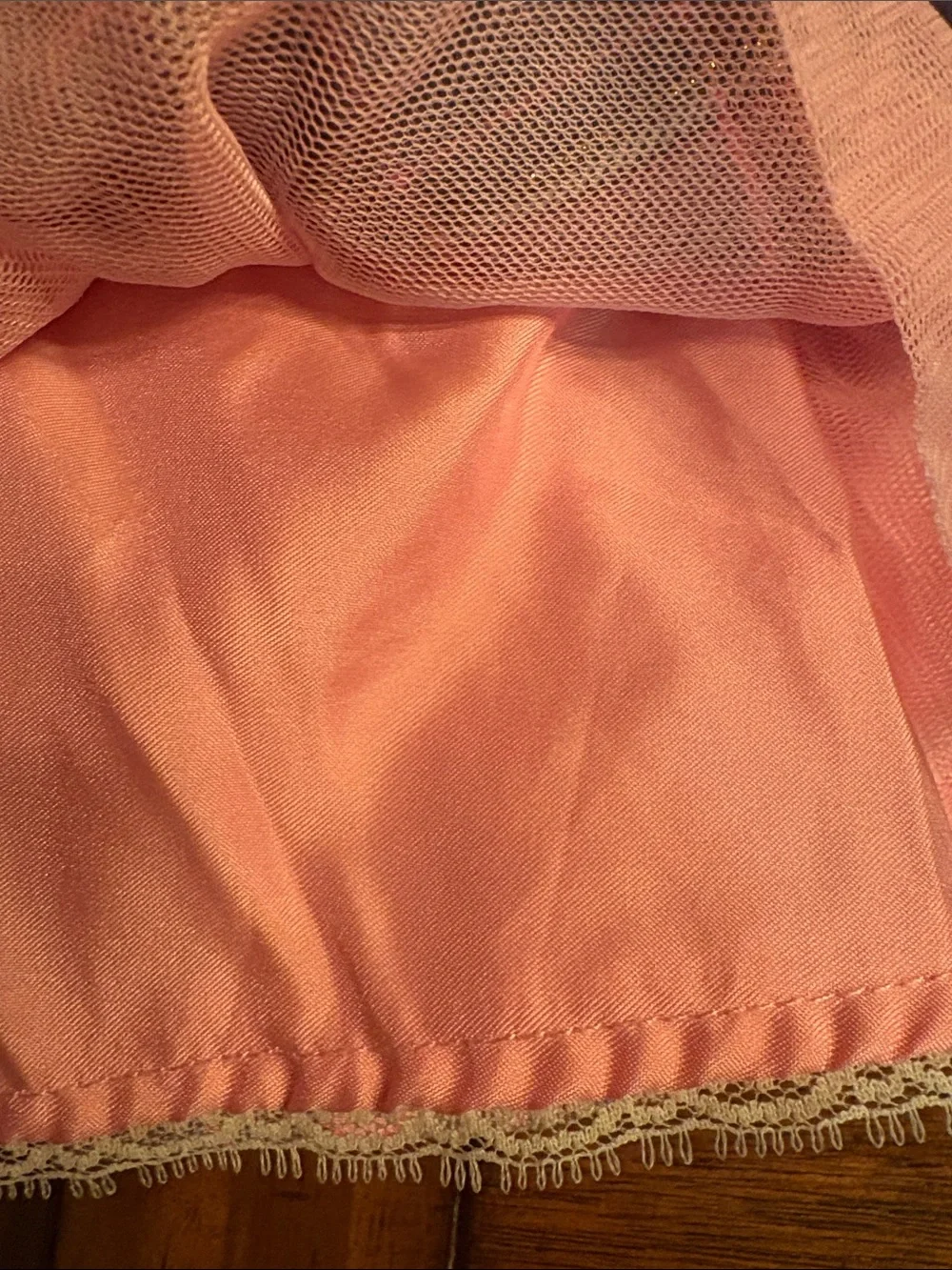 The Children's Place Pink Plaid Dress - 0-3 Months - Double Lining